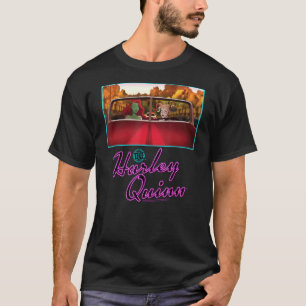 Camiseta Harley Quinn Escapa Com A Noiva Venenosa Ivy