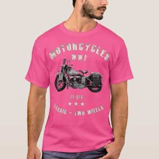 Camiseta Harley WLA Retro Vintage Moto WW2
