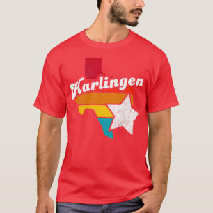 Camiseta Harlingen Texas Vintage afligiu Souvenir 2