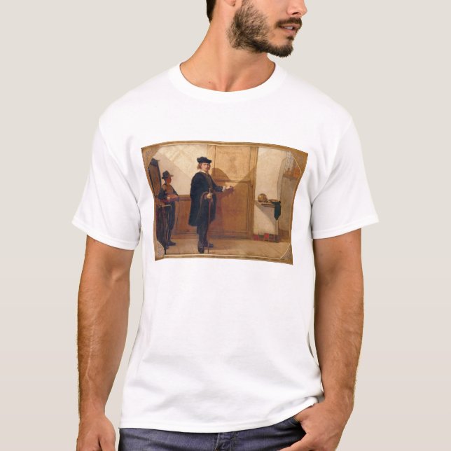 Camiseta Harmensz camionete Rijn Rembrandt (1606-69) que (Frente)