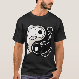 Camiseta Harmonia de Koi Yin Yang