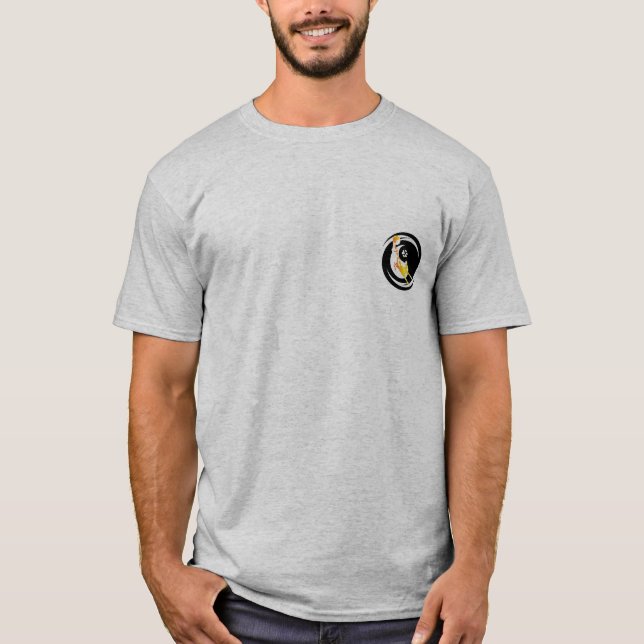 Camiseta Harmonia do cão do disco (Frente)