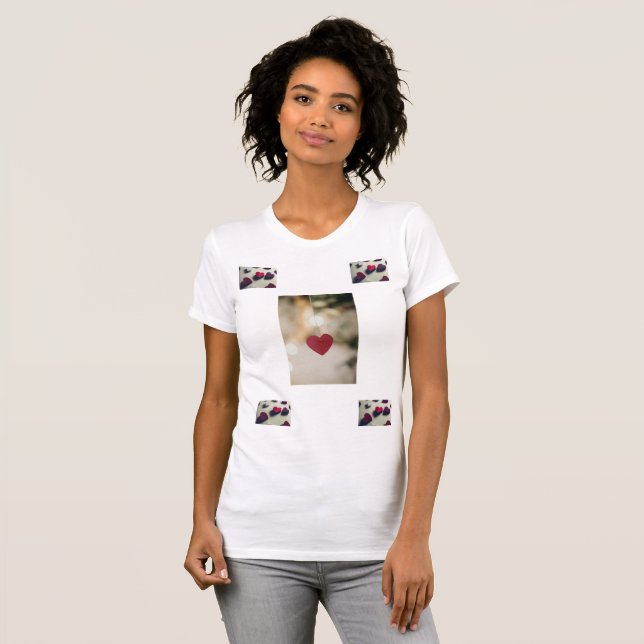 Camiseta Harmonia dos Corações (Frente Completa)