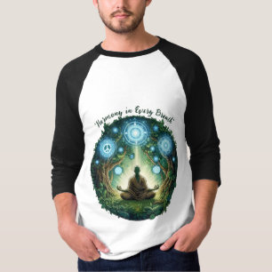 Camiseta "Harmonia em cada respiração"