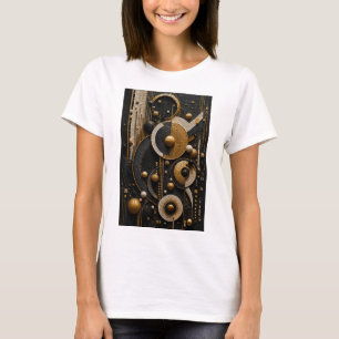 Camiseta Harmonia Geométrica em Mosaico Micro 3D
