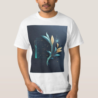 Camiseta "Harmonia Geométrica: Uma Exploração Negra de Gráf