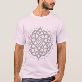 Camiseta Harmonia Infinita: Arte de Símbolo Mandala Celta S