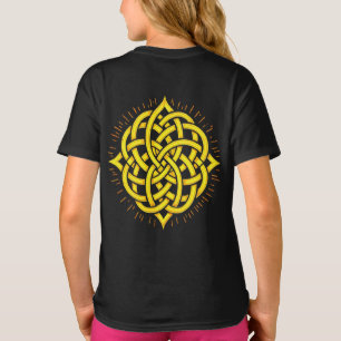 Camiseta Harmonia Infinita: Arte de Símbolo Mandala Celta S