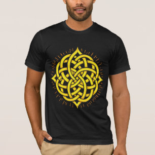 Camiseta Harmonia Infinita: Arte Simbólica Mandala Celta Sa