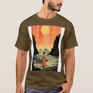 Camiseta Harmonia no Tempo Vintage Natureza Arte Estética