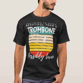 Camiseta Harmonia Trombone: Beleza Dupla no Humor Musical T