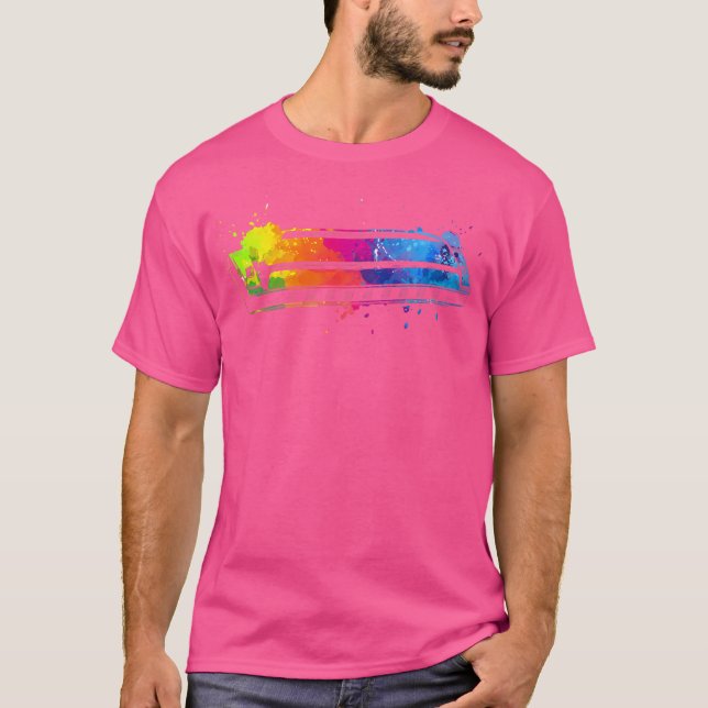 Camiseta Harmonica - Arte Para Homens - Orquestra Infantil  (Frente)