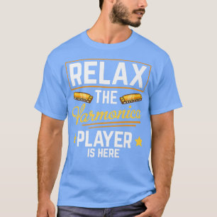 Camiseta Harmonica Player Music Instrumento Orgão Boca Harm