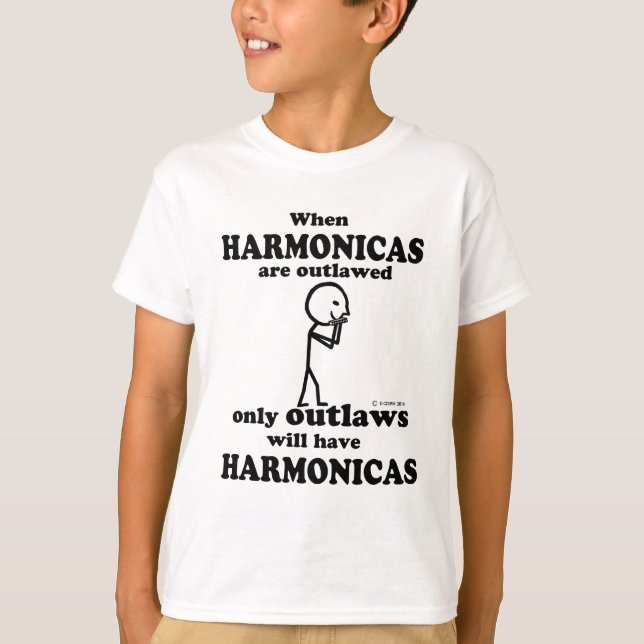 Camiseta Harmonicas Proibidas (Frente)