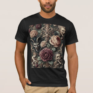 Camiseta Harmônicos Assombrados – Arte Gótica Vestível