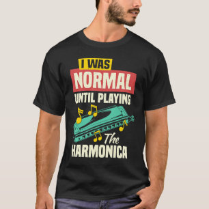 Camiseta Harmonista Mouth Organ - Harp & Harmonica