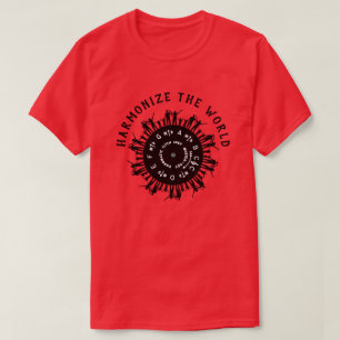 Camiseta Harmonize o mundo
