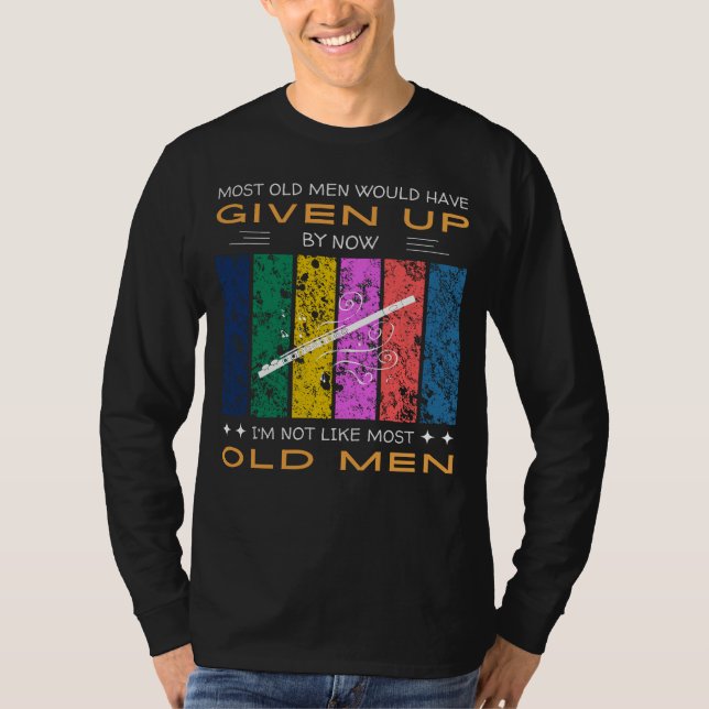 Camiseta Harmonize Your Look: Flute Design for Music Lovers (Frente)