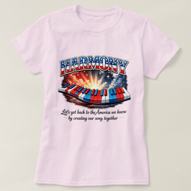 CAMISETA HARMONY (Frente do Design)