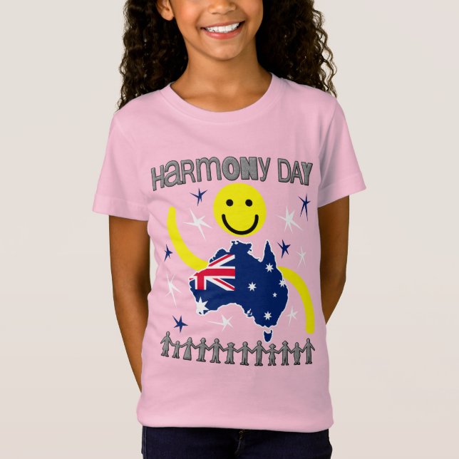 Camiseta Harmony Day Austrália (Frente)