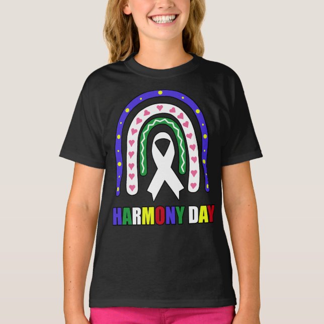 Camiseta Harmony Day Austrália (Frente)