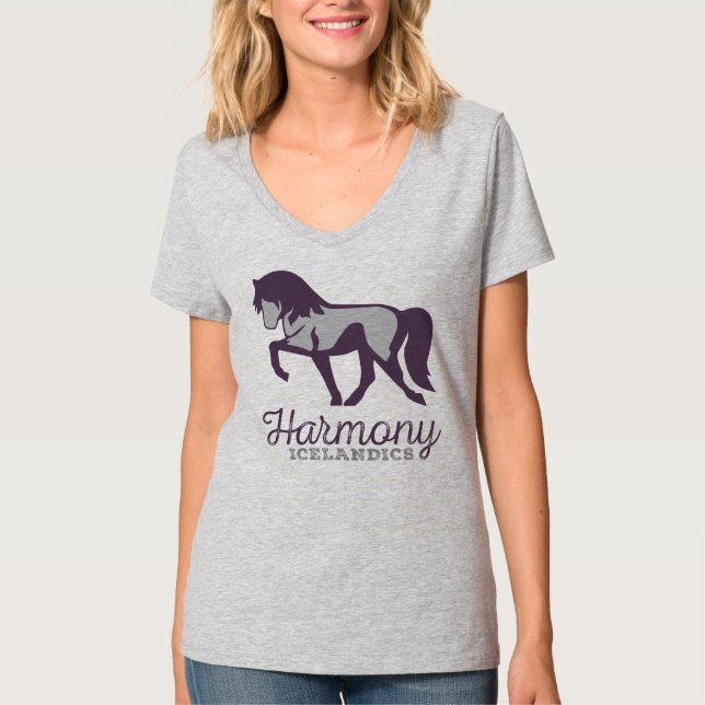 Camiseta Harmony Islands V Neck T-Shirt (Frente)