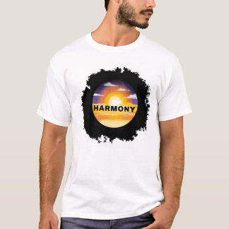 Camiseta Harmony Sunset Circle Art
