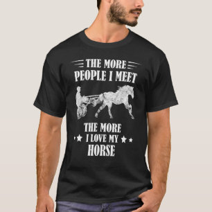 Camiseta Harness Racing As Horas De Trote De Mais Pessoas