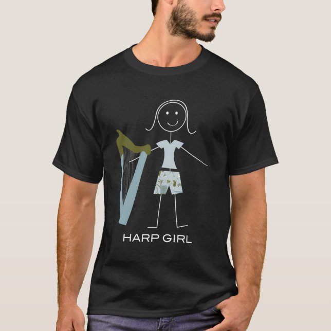 Camiseta Harp Musical (Frente)