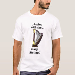Camiseta Harp Musical Instrumento Harp Harp