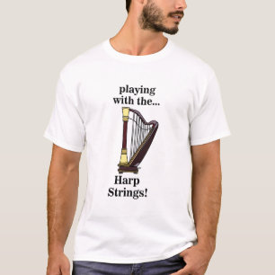 Camiseta Harp Musical Instrumento Harp Harp