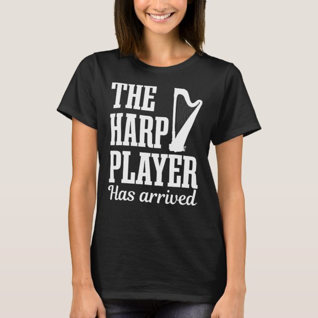 Camiseta Harp Player Harpist Musical Stringstr (Frente)