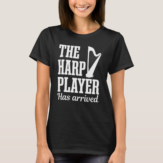 Camiseta Harp Player Harpist Musical Stringstr (Frente)