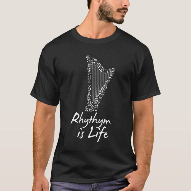 Camiseta Harp rhythm - Harp (Frente)