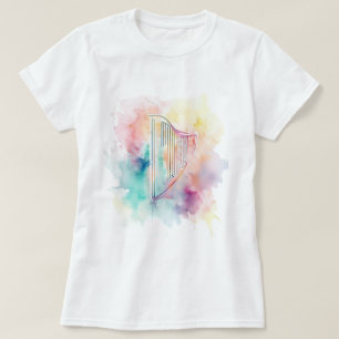 Camiseta Harp Watercolor T-Shirt