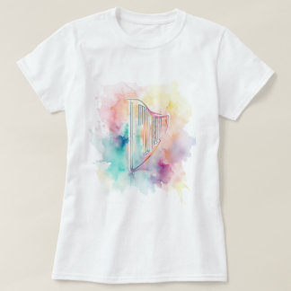 Camiseta Harp Watercolor T-Shirt