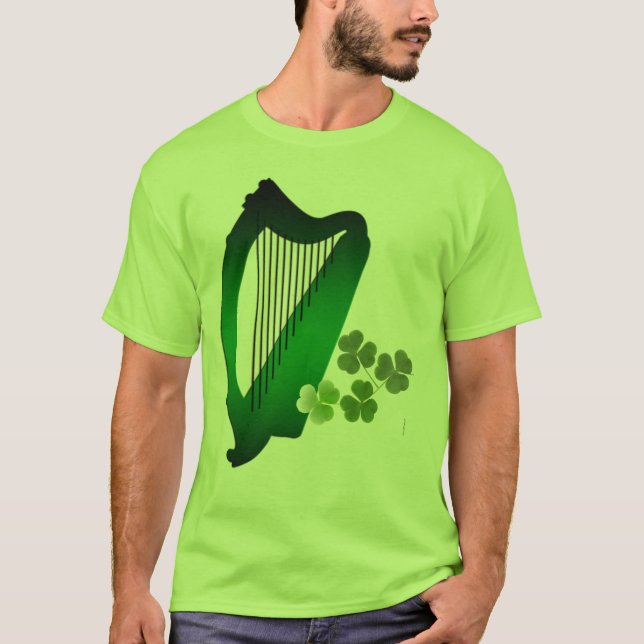 Camiseta Harpa irlandesa (Frente)