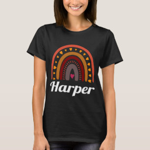 Camiseta Harper Colorful Rainbow mulengirl bebê ideia