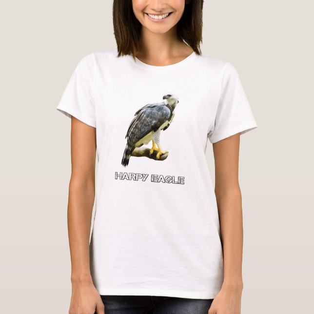 Camiseta Harpy Eagle das Mulheres (Frente)