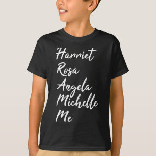Camiseta Harriet Rosa Angela Michelle Me Black History Mont