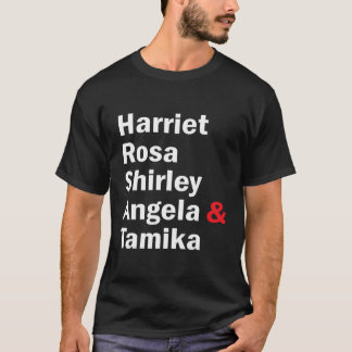 Camiseta Harriet Rosa Shirley Angela Tamika