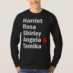 Camiseta Harriet Rosa Shirley Angela Tamika