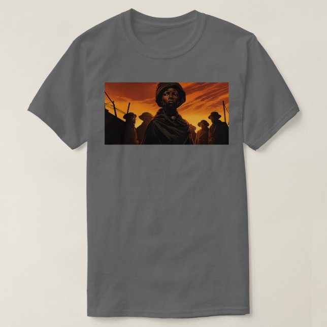 Camiseta Harriet Tubman 2 (Frente do Design)