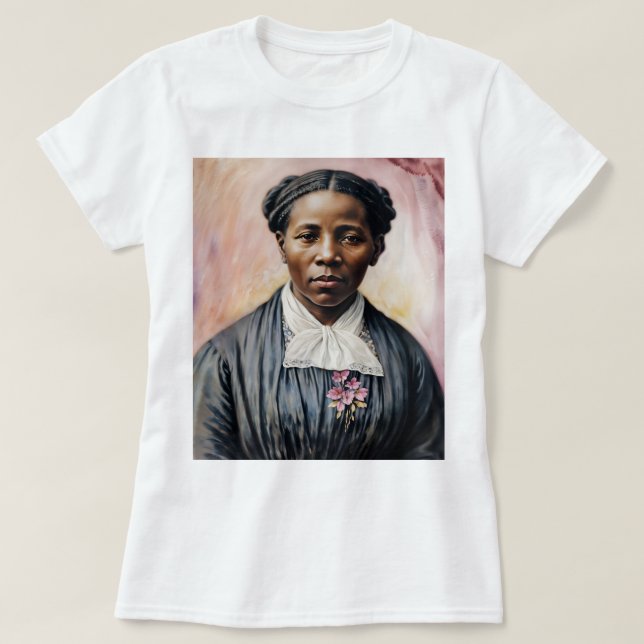 Camiseta Harriet Tubman Original Art (Frente do Design)