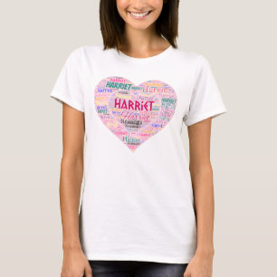 Camiseta Harriet Wordcloud T-Shirt