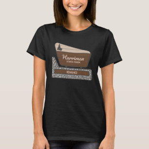 Camiseta Harriman State Park Idaho Sinal De Boas-Vindas