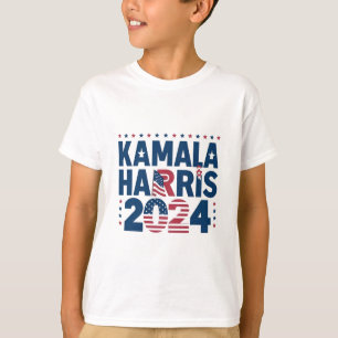 Camiseta Harris 2024 Declaração Patriótica Política Democra