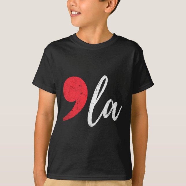 Camiseta Harris 2024 Presidente Comma La Funny (Frente)