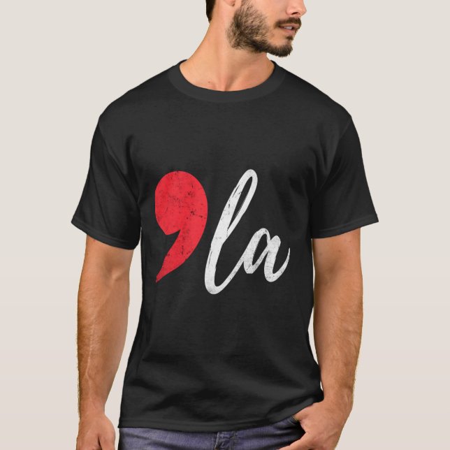 Camiseta Harris 2024 Presidente Comma La Funny (Frente)