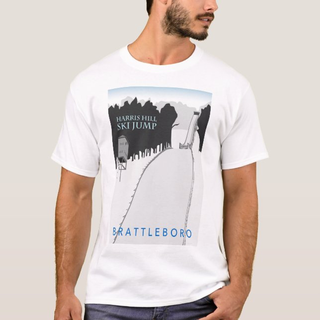 Camiseta Harris Hill Ski Jump T Shirt (Frente)